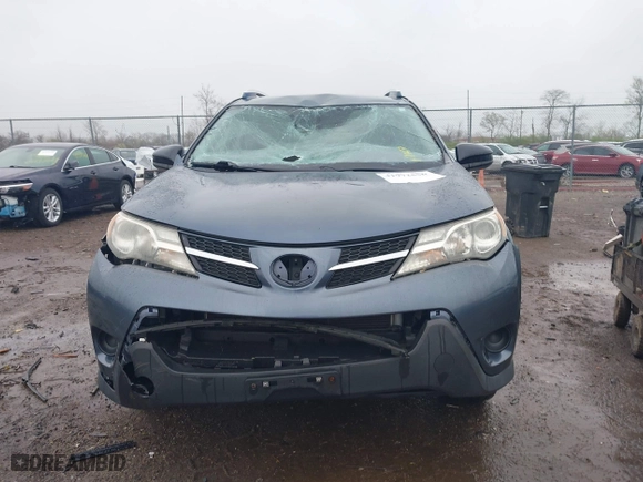 2014 Toyota RAV4 LE with VIN JTMZFREV5ED036426, listed as a IAAI auction lot 41972556 with 84,944 mi miles. Bid and sale history available at carsss.com. Image 12.