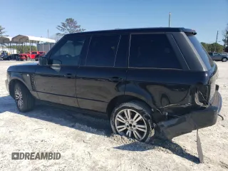 2012 Land Rover Range Rover HSE Lux with VIN SALMF1D41CA381092, listed as a Copart auction lot 48295575 with 194,952 mi miles and Salvage title. Bid and sale history available at DreamBid. Image 2.