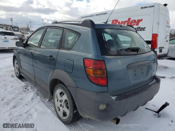 2008 Pontiac Vibe with VIN 5Y2SL65818Z407141, listed as a Copart auction lot 47924395 with 114,944 mi miles and Salvage Title. Bid and sale history available at carsss.com. Image 2.