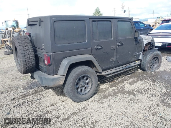2017 Jeep Wrangler Unlimited Sport with VIN 1C4BJWDG8HL586490, listed as a IAAI auction lot 42254241 with Not provided miles and . Bid and sale history available at DreamBid. Image 4.