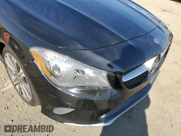2018 Mercedes-Benz CLA with VIN WDDSJ4EB2JN656055, listed as a Copart auction lot 65317352 with 66,073 mi miles. Bid and sale history available at carsss.com. Image 9.