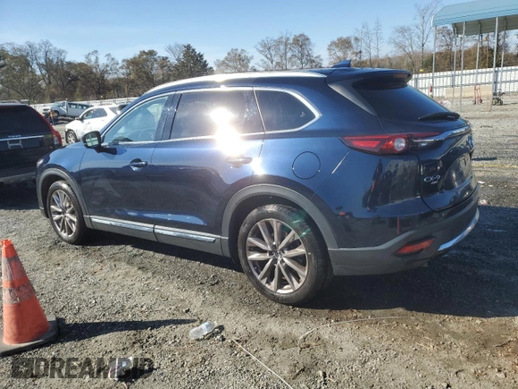 2021 Mazda CX-9 Carbon Edition with VIN JM3TCBDY1M0508409, listed as a Copart auction lot 83419844 with 88,647 mi miles and Salvage title. Bid and sale history available at DreamBid. Image 2.
