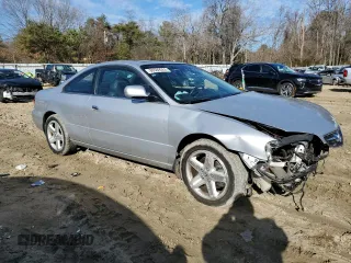 2001 Acura CL Type S with VIN 19UYA42781A003226, listed as a Copart auction lot 86589224 with 131,510 mi miles and Salvage Title. Bid and sale history available at carsss.com. Image 4.