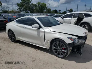 2018 Infiniti Q60 RED SPORT 400 with VIN JN1FV7EL5JM631024, listed as a Copart auction lot 70519064 with 71,076 mi miles and Salvage Title. Bid and sale history available at carsss.com. Image 4.