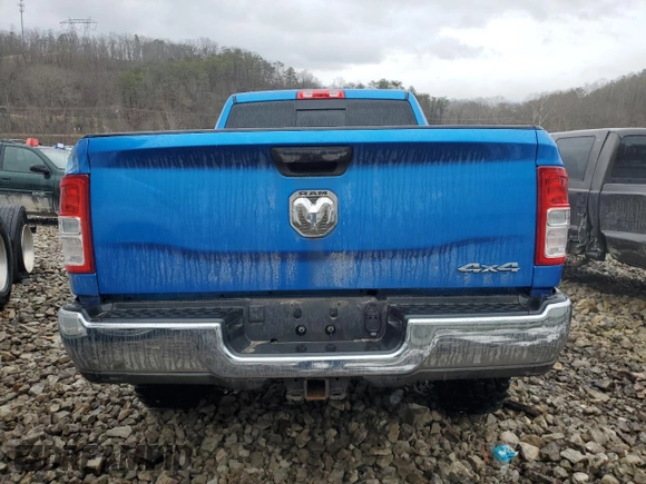 2021 Ram 2500 Tradesman with VIN 3C6UR5CJ2MG637831, listed as a Copart auction lot 42915335 with 27,980 mi miles and Salvage Title. Bid and sale history available at carsss.com. Image 6.