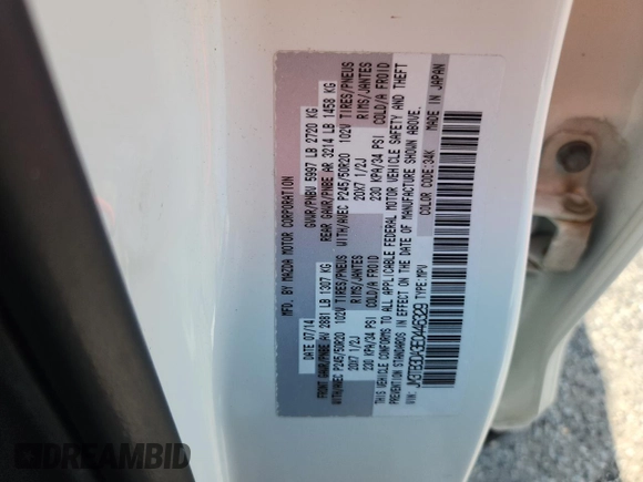 2014 Mazda CX-9 Grand Touring with VIN JM3TB3DA3E0446329, listed as a Copart auction lot 64068025 with 90,423 mi miles and Clean title. Bid and sale history available at DreamBid. Image 14.