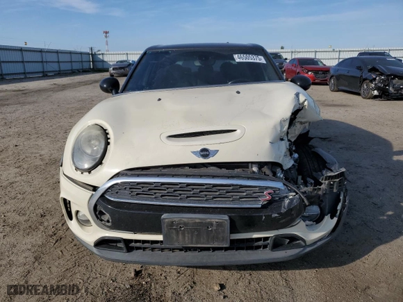 2016 MINI Cooper Clubman S with VIN WMWLN9C59G2E47631, listed as a Copart auction lot 46505375 with 0 mi miles and Salvage Title. Bid and sale history available at carsss.com. Image 5.