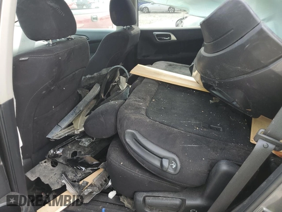 2016 Nissan Pathfinder S with VIN 5N1AR2MM4GC615237, listed as a Copart auction lot 69524584 with 0 mi miles and Salvage Title. Bid and sale history available at carsss.com. Image 13.
