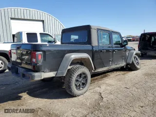 2023 Jeep Gladiator Freedom with VIN 1C6HJTAG8PL530536, listed as a Copart auction lot 78388054 with 37,637 mi miles and Salvage Title. Bid and sale history available at carsss.com. Image 3.