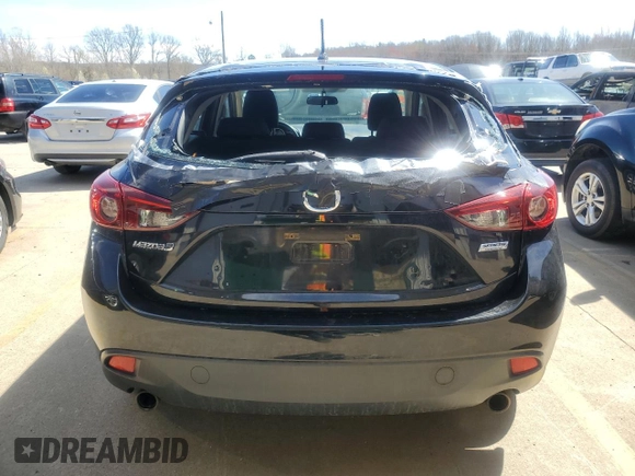 2014 Mazda 3 i Touring with VIN JM1BM1L79E1174307, listed as a Copart auction lot 50416965 with 132,968 mi miles and Salvage Title. Bid and sale history available at DreamBid. Image 6.