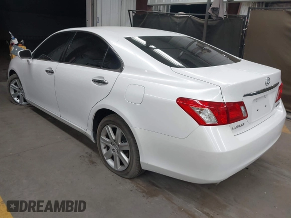 2009 Lexus ES 350 with VIN JTHBJ46G892304985, listed as a IAAI auction lot 41925332 with 109,341 mi miles. Bid and sale history available at carsss.com. Image 3.