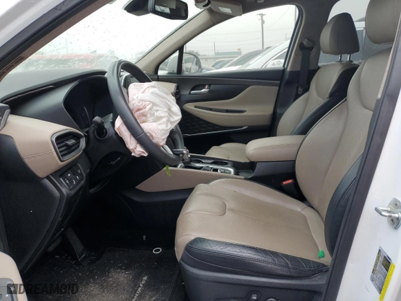 2019 Hyundai Santa Fe Limited with VIN 5NMS53AA0KH063542, listed as a Copart auction lot 86742474 with 79,929 mi miles and Salvage Title. Bid and sale history available at carsss.com. Image 7.