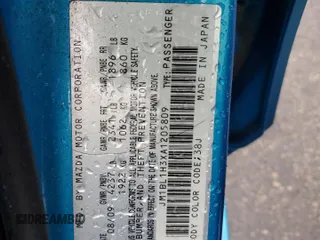 2010 Mazda 3 Mazdaspeed3 Sport with VIN JM1BL1H3XA1205809, listed as a Copart auction lot 80446834 with 103,872 mi miles and Salvage Title. Bid and sale history available at DreamBid. Image 12.