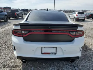 2020 Dodge Charger Scat Pack Widebody with VIN 2C3CDXGJ0LH240842, listed as a Copart auction lot 46793905 with 39,457 mi miles and Salvage Title. Bid and sale history available at carsss.com. Image 6.