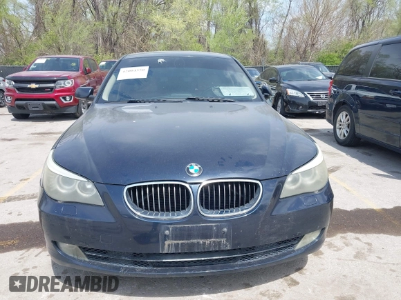 2010 BMW 5 Series 528i with VIN WBANU5C53AC129295, listed as a IAAI auction lot 42004350 with 183,252 mi miles and . Bid and sale history available at carsss.com. Image 6.