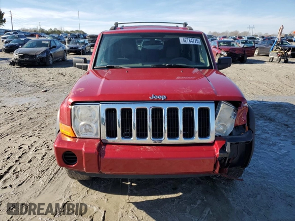 2009 Jeep Commander Sport with VIN 1J8HH48K49C558169, listed as a Copart auction lot 42784775 with 191,488 mi miles and Salvage title. Bid and sale history available at DreamBid. Image 5.