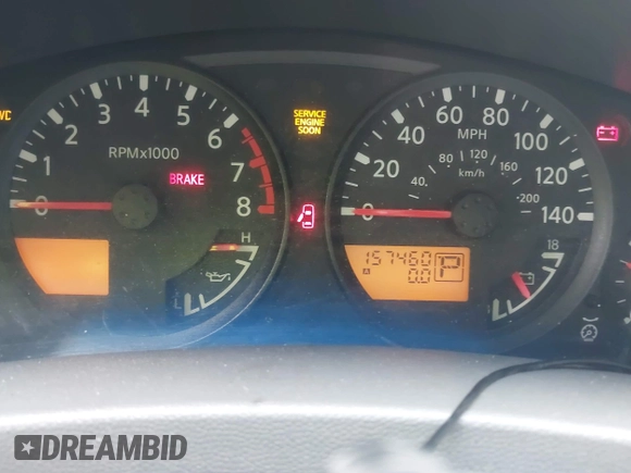 2005 Nissan Frontier LE with VIN 1N6AD07W25C462629, listed as a IAAI auction lot 42237382 with 157,460 mi miles and . Bid and sale history available at DreamBid. Image 7.