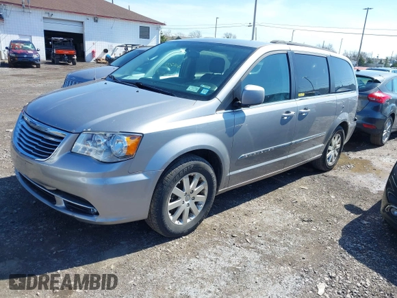 2016 Chrysler Town & Country Touring with VIN 2C4RC1BGXGR185642, listed as a IAAI auction lot 42092927 with 124,085 mi miles and . Bid and sale history available at DreamBid. Image 17.
