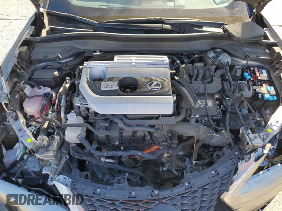 2020 Lexus UX 250h F Sport with VIN JTHE9JBH5L2035631, listed as a Copart auction lot 81378314 with 27,963 mi miles and Salvage title. Bid and sale history available at DreamBid. Image 12.