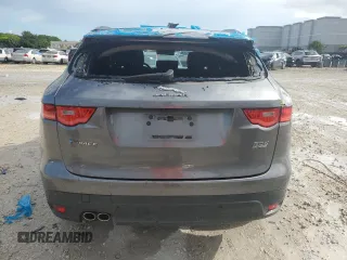 2017 Jaguar F-Pace 20d Prestige with VIN SADCK2BN6HA883222, listed as a Copart auction lot 62474185 with Not provided miles and Salvage title. Bid and sale history available at DreamBid. Image 6.