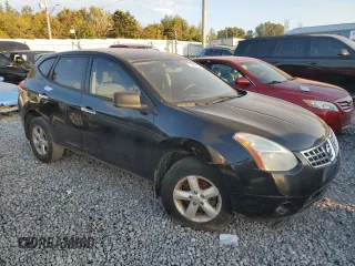 2010 Nissan Rogue S with VIN JN8AS5MT9AW501794, listed as a Copart auction lot 77460234 with 198,822 mi miles and Salvage Title. Bid and sale history available at DreamBid. Image 4.