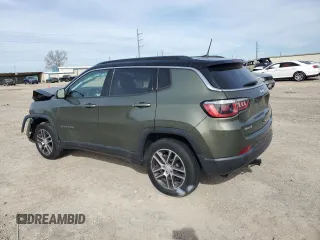 2018 Jeep Compass Altitude with VIN 3C4NJDBBXJT177703, listed as a Copart auction lot 88460305 with 107,983 mi miles and Salvage Title. Bid and sale history available at carsss.com. Image 2.