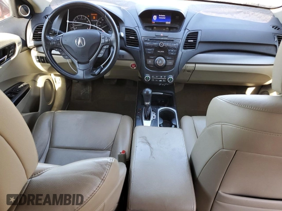 2017 Acura RDX with VIN 5J8TB3H34HL006838, listed as a Copart auction lot 43171295 with 95,592 mi miles and Salvage Title. Bid and sale history available at carsss.com. Image 8.