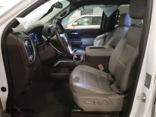 2019 GMC Sierra 1500 SLT with VIN 3GTU9DEL3KG166447, listed as a Copart auction lot 46630855 with 51,279 mi miles and Salvage Title. Bid and sale history available at carsss.com. Image 7.