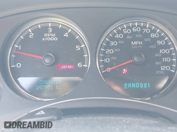 2007 Chevrolet Tahoe LS with VIN 1GNFC13J97R289128, listed as a IAAI auction lot 42071545 with 207,971 mi miles and . Bid and sale history available at DreamBid. Image 7.