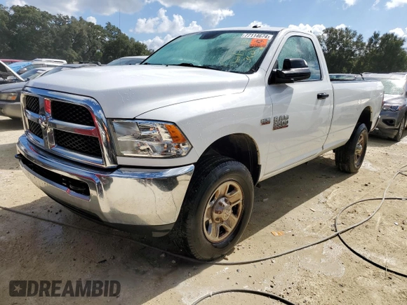 2017 Ram 2500 Tradesman with VIN 3C6LR5AT5HG519813, listed as a Copart auction lot 77114674 with 150,470 mi miles and Non repairable. Bid and sale history available at DreamBid. Image 1.