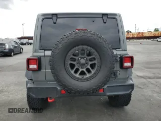 2021 Jeep Wrangler Unlimited Rubicon с VIN 1C4JJXFG4MW850764, выставлен на аукционе Copart как лот 52924735 с пробегом 23 471 миль миль и Списание • Salvage title. История ставок и продаж доступна на DreamBid. Изображение 6.