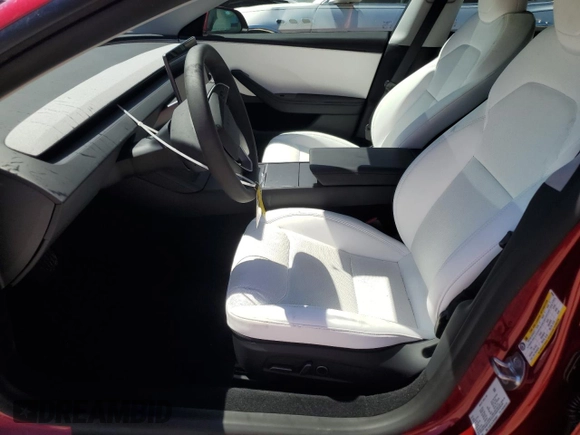 2024 Tesla Model 3 with VIN 5YJ3E1EA7RF864841, listed as a Copart auction lot 49467815 with 0 mi miles and Salvage Title. Bid and sale history available at carsss.com. Image 7.