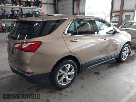 2018 Chevrolet Equinox LT with VIN 2GNAXTEX4J6221219, listed as a IAAI auction lot 39992944 with 92,743 mi miles. Bid and sale history available at carsss.com. Image 4.