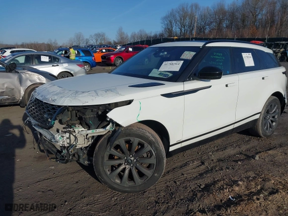 2019 Land Rover Range Rover Velar R-Dynamic SE with VIN SALYL2EX4KA779906, listed as a IAAI auction lot 41788364 with 60,998 mi miles. Bid and sale history available at carsss.com. Image 17.