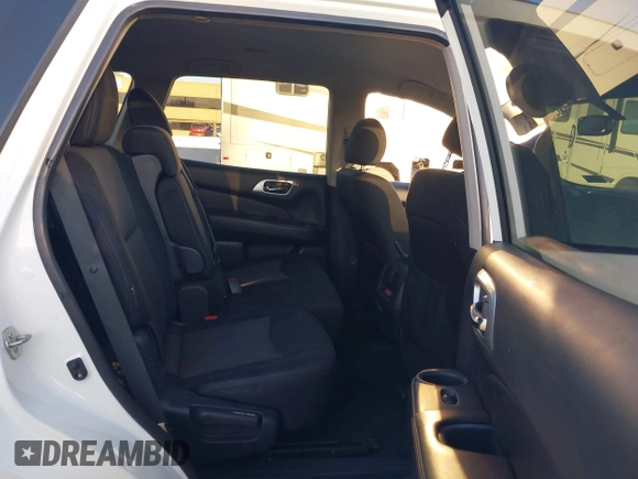 2019 Nissan Pathfinder S with VIN 5N1DR2MN7KC634136, listed as a IAAI auction lot 42195038 with 102,619 mi miles and . Bid and sale history available at DreamBid. Image 8.