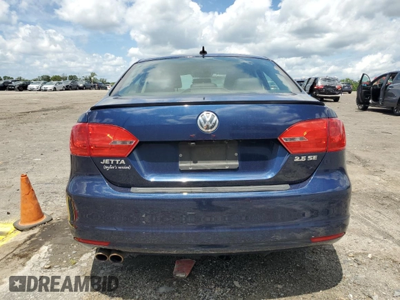 2013 Volkswagen Jetta SE with VIN 3VWDP7AJ3DM367763, listed as a Copart auction lot 63001145 with 99,679 mi miles and Clean title. Bid and sale history available at DreamBid. Image 6.