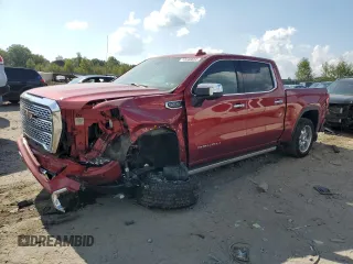 2022 GMC Sierra 1500 Denali with VIN 1GTU9FED4NZ198039, listed as a Copart auction lot 72446654 with Not provided miles and Salvage title. Bid and sale history available at DreamBid. Image 1.
