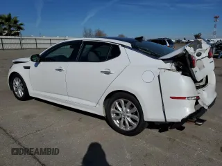 2015 Kia Optima EX with VIN 5XXGN4A77FG433602, listed as a Copart auction lot 47631325 with 161,319 mi miles and Salvage Title. Bid and sale history available at carsss.com. Image 2.