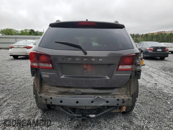 2015 Dodge Journey Crossroad with VIN 3C4PDCGB3FT755215, listed as a Copart auction lot 51896735 with 159,342 mi miles and Salvage Title. Bid and sale history available at DreamBid. Image 6.