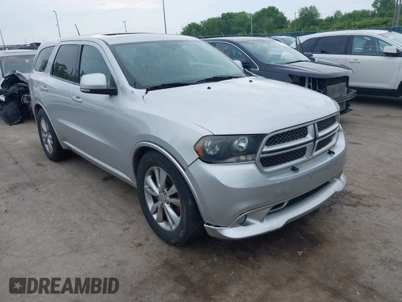 2011 Dodge Durango R/T with VIN 1D4SE6GT9BC682703, listed as a IAAI auction lot 42523174 with 177,043 mi miles and . Bid and sale history available at DreamBid. Image 1.