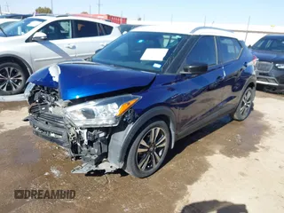 2019 Nissan Kicks S with VIN 3N1CP5CU9KL507167, listed as a IAAI auction lot 41411942 with 59,476 mi miles and . Bid and sale history available at DreamBid. Image 18.
