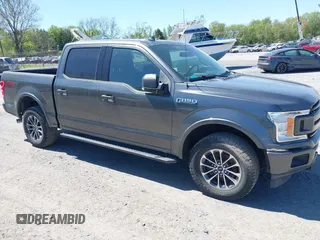 2018 Ford F-150 XL with VIN 1FTEW1EG2JFE55513, listed as a IAAI auction lot 41530354 with 132,617 mi miles. Bid and sale history available at carsss.com. Image 1.