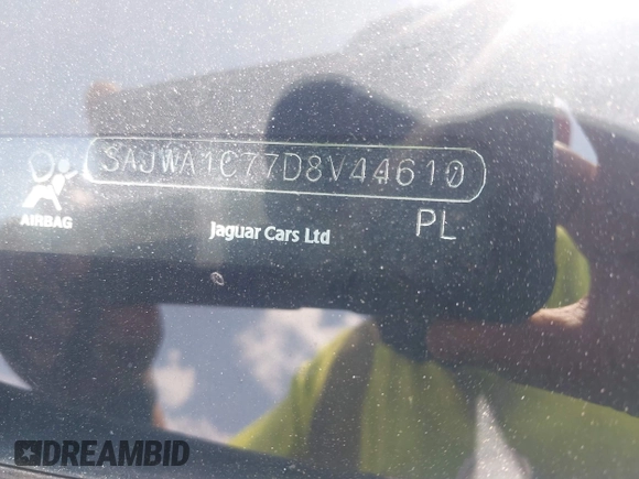 2013 Jaguar XJ with VIN SAJWA1C77D8V44610, listed as a IAAI auction lot 42150382 with Not Provided miles and . Bid and sale history available at DreamBid. Image 9.