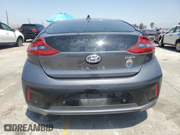 2019 Hyundai Ioniq Limited with VIN KMHC75LD2KU146671, listed as a Copart auction lot 61872035 with 78,158 mi miles and Salvage title. Bid and sale history available at DreamBid. Image 6.