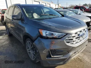 2019 Ford Edge Titanium z VIN 2FMPK3K96KBC31844, wystawiony jako Copart lot #85897344 z przebiegiem 59 421 mil mil oraz Szkoda całkowita • Salvage title. Historia ofert i sprzedaży dostępna na DreamBid. Obrazek 4.