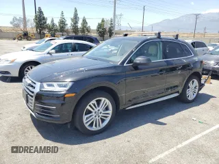 2019 Audi Q5 Premium Plus with VIN WA1BNAFY9K2084916, listed as a Copart auction lot 57436705 with 66,176 mi miles and Salvage title. Bid and sale history available at DreamBid. Image 1.