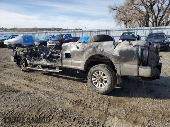 2018 Ford F-350 XL with VIN 1FT8W3BT0JEB12182, listed as a Copart auction lot 46680855 with Not provided miles and Salvage title. Bid and sale history available at DreamBid. Image 2.