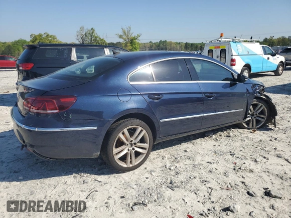 2013 Volkswagen CC Lux with VIN WVWRP7AN1DE510002, listed as a Copart auction lot 52329775 with 92,891 mi miles and Salvage Title. Bid and sale history available at carsss.com. Image 3.