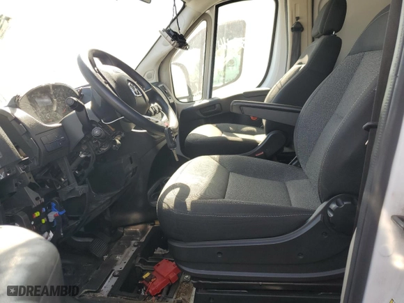 2019 Ram ProMaster Cargo Van with VIN 3C6TRVBG3KE529003, listed as a Copart auction lot 75574054 with 204,641 mi miles and Salvage Title. Bid and sale history available at carsss.com. Image 7.