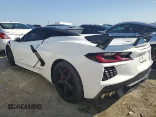 2022 Chevrolet Corvette 3LT with VIN 1G1YC3D47N5103489, listed as a Copart auction lot 75026924 with 0 mi miles and Non Repairable. Bid and sale history available at carsss.com. Image 2.